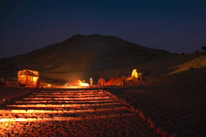 Apu Gozne, Altar del fuego de caral