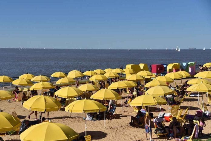 Playa urbana en Buenos Aires Playa urbana en Buenos Aires