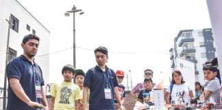 Taller de manejo de drones en Pueblo Libre