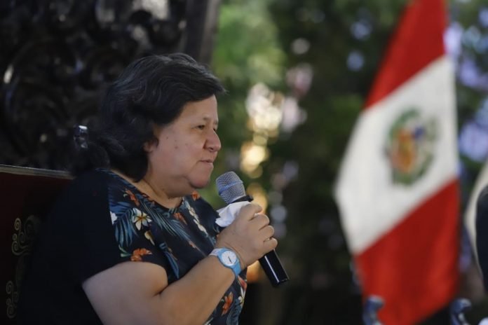 ministra de Desarrollo e Inclusión Social (Midis), Ariela Luna