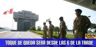 Toque de queda en Perú