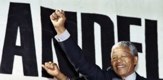 Nelson Mandela: AFP