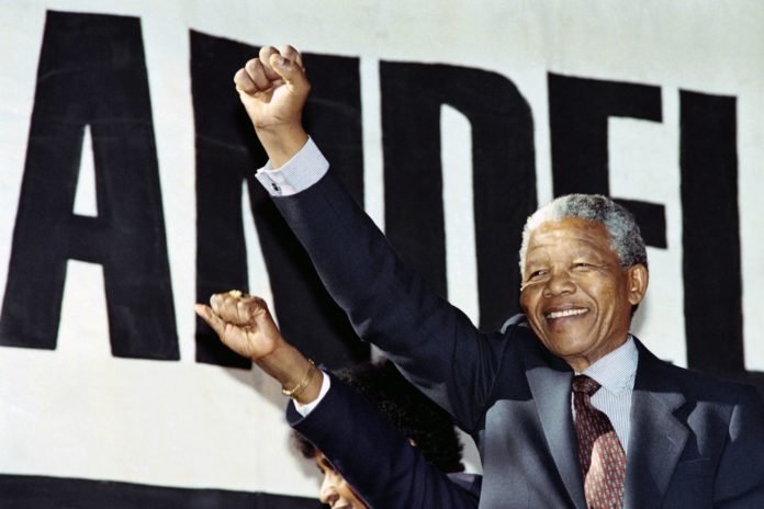Nelson Mandela: AFP