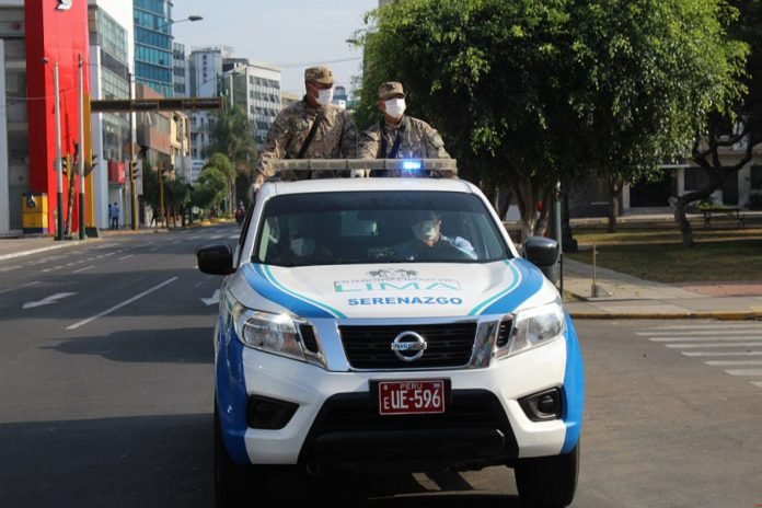 Patrullaje en Lima / Foto: Andina Patrullaje en Lima / Foto: Andina