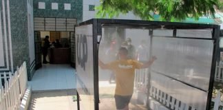 Coronavirus: túneles desinfectantes