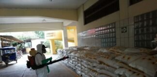 Distribución de productos de primera necesidad se realiza gracias a la articulación con la Municipalidad Provincial de Coronel Portillo, la Red de Salud de Coronel Portillo y SERNANP