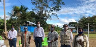 Ministro Alejandro Neyra formó parte de la comitiva del presidente de la República, Martín Vizcarra en el departamento de Madre de Dios