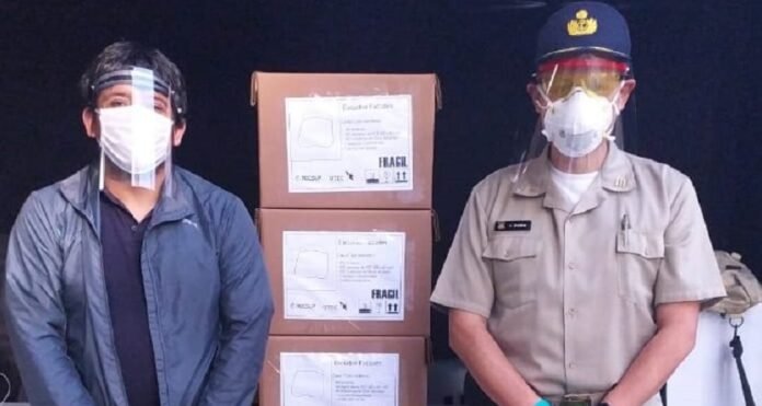 Se trata de cámaras de aislamiento para intubación y escudos faciales que serán aprovechados por personal del MINSA, la Marina de Guerra y la Policía Nacional.