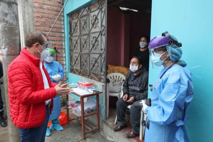 Walter Martos supervisó la operación TAYTA en Villa El Salvador