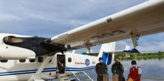 Puente aéreo llegó a Santa Mercedes y Nueva Esperanza en Putumayo