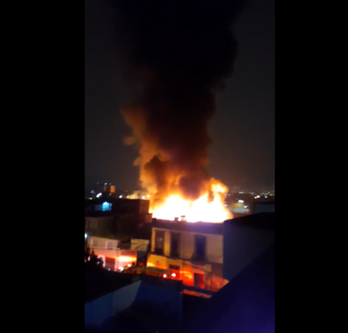 Indendio - Cercado de Lima -jirón Callao