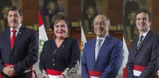 Nuevos ministros del Gabinete Walter Martos