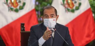 Walter Martos, presidente del Consejo de Ministros