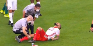 Paolo Guerrero - lesión - Captura: Premiere