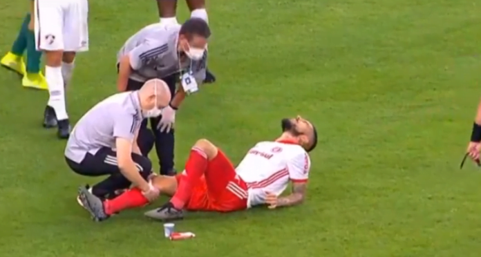 Paolo Guerrero - lesión - Captura: Premiere