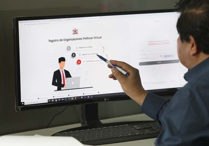 Inscripción virtual de partidos políticos. Inscripción virtual de partidos políticos.