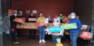 Los alimentos cumplieron con los protocolos en sus procesos de elaboración y entrega.