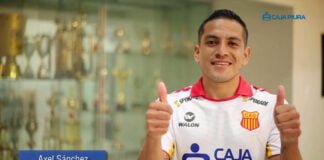 Axel Sánchez, volante del Atlético Grau.