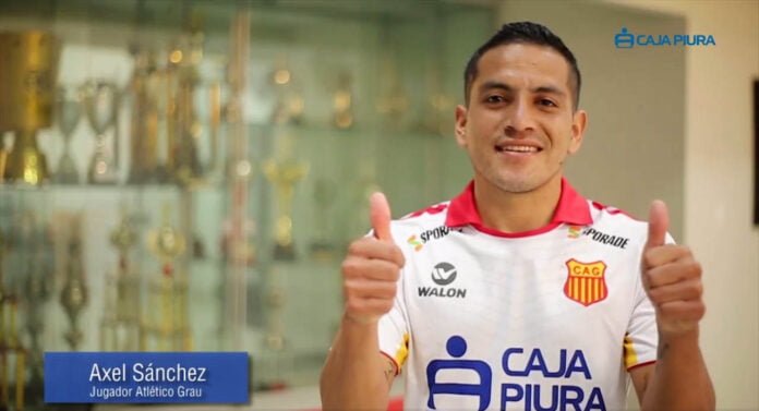 Axel Sánchez, volante del Atlético Grau.