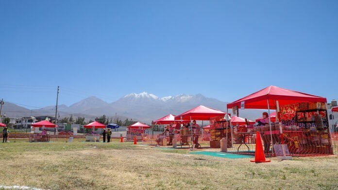 Reactivación económica en Arequipa.