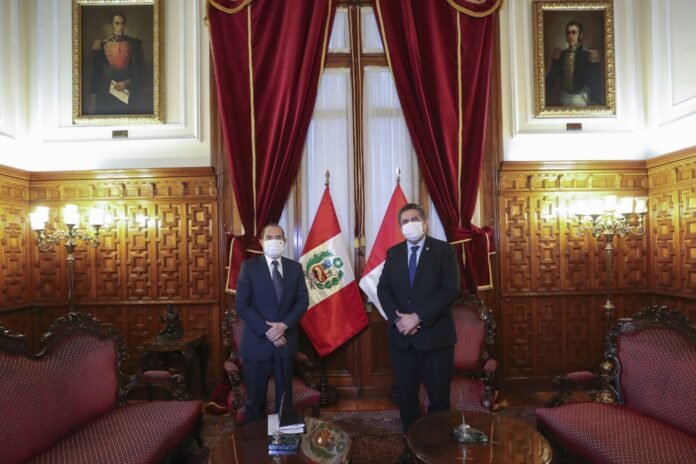 Walter Martos y Manuel Merino