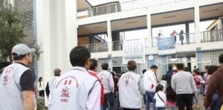 Observadores internacionales durante las Elecciones Generales 2021.