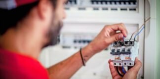 Llaves eléctricas en el hogar.