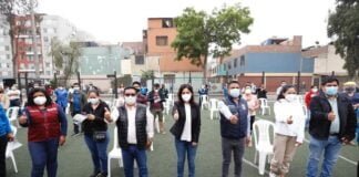 Asistió la viceministra de Interculturalidad, Angela Acevedo; el alcalde del Rímac, Pedro Rosario y representantes de organizaciones afroperuanas CEDEMUNEP y Velo Negro-Velo Blanco.