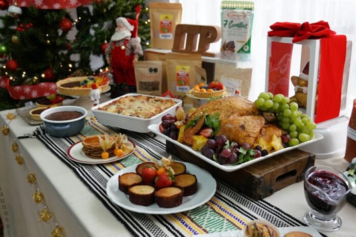 Alternativa de mesa navideña Alternativa de mesa navideña
