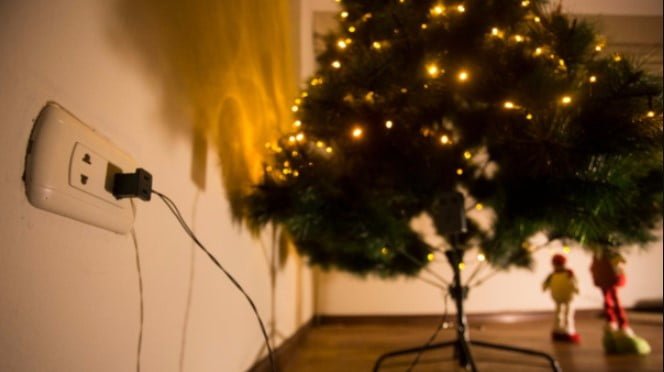 Aprende a evitar accidentes causados por las luces navideñas