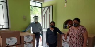 La donación, realizada en el marco de la campaña “Que la esperanza nunca se detenga”, busca apoyar a familias vulnerables y, al mismo tiempo, contribuir con la reactivación económica de negocios locales en las regiones.