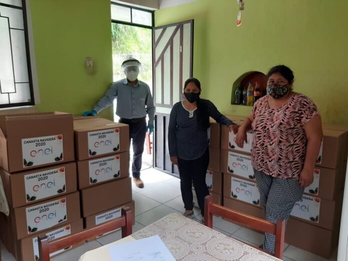 La donación, realizada en el marco de la campaña “Que la esperanza nunca se detenga”, busca apoyar a familias vulnerables y, al mismo tiempo, contribuir con la reactivación económica de negocios locales en las regiones.