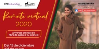 • Una pasarela en vivo mostrará lo mejor de la colección 2020. Evento va del 15 de diciembre 2020 al 06 de enero 2021.