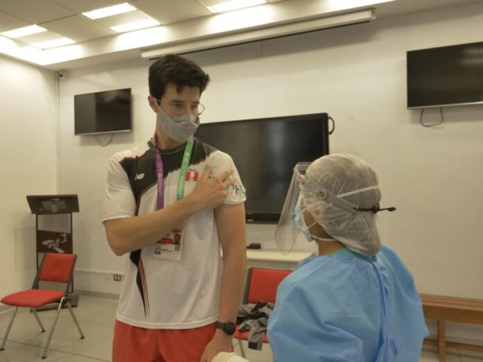 Gustavo San Martín también manifestó que se gestionaría para que deportistas olímpicos reciban dosis Gustavo San Martín también manifestó que se gestionaría para que deportistas olímpicos reciban dosis