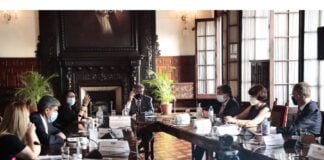 La agenda se centró en la articulación de las acciones logísticas necesarias para inmunizar a la población, informó la Presidencia de la República.