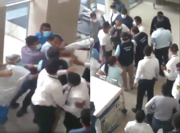 Pelea - hospital Pelea - hospital