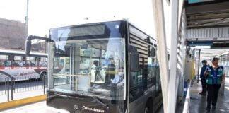 Horarios del Metropolitano / Foto: Andina