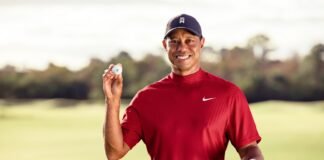 Tiger Woods - Foto vía Twitter: Tiger Woods