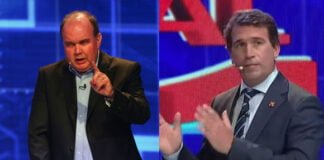 Rafael López Aliaga y Rafael Santos