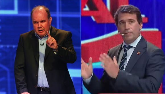 Rafael López Aliaga y Rafael Santos