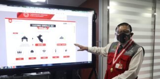 Presidente del Jurado Nacional de Elecciones, Jorge Luis Salas Arenas.