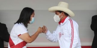 Segunda vuelta electoral entre Pedro Castillo y Keiko Fujimori