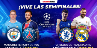 Semifinales de la Champions 2021