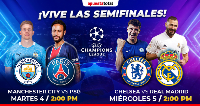 Semifinales de la Champions 2021