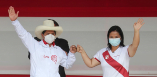 Pedro Castillo y Keiko Fujimori