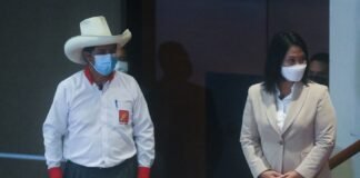 Pedro Castillo - Keiko Fujimori