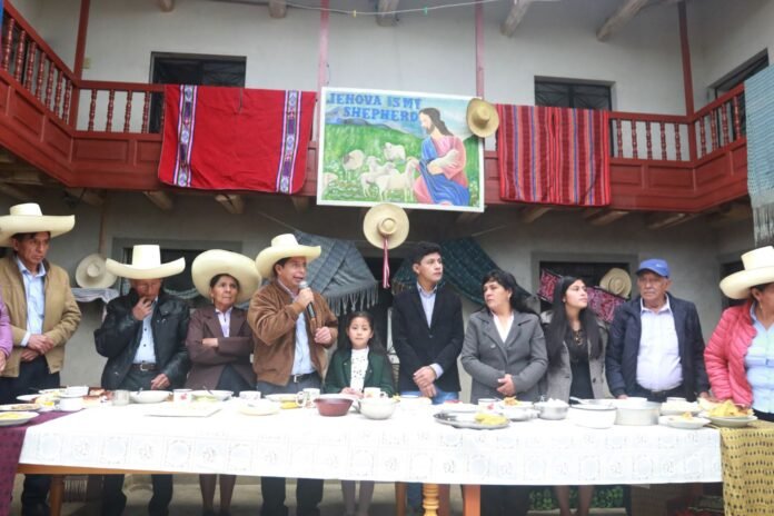 Desayuno de Pedro Castillo