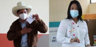 Pedro Castillo - Keiko Fujimori