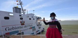 Ministra Silvana Vargas supervisó en Puno el inicio de la Segunda Campaña Lacustre de Acción Social que acercará servicios priorizados del Estado a más de 9400 pobladores quechuas y aimaras