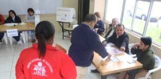 Estarán presentes desde las 5:30 horas en todos los locales de votación a nivel nacional